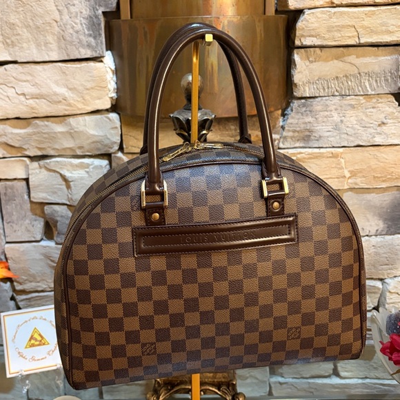 Louis Vuitton Nolita Handbag Ebene Damier Canvas - Picture 1 of 15